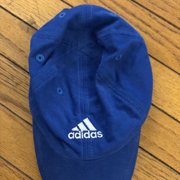 Adidas Blue And White Kids/Toddlers Cap‎ Adjustable StrapBack One Size - Picture 3 of 6
